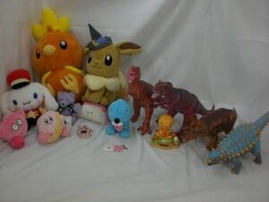 【同梱可】中古品 ホビー ポケモン アチャモ イーブイ 星のカービィ 他 ぬいぐるみ フィギュア 等 グッズセット