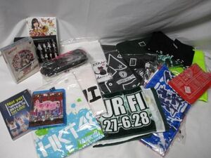 【同梱可】中古品 アイドル HKT48 AKB48 NGT48 TシャツサイズL マフラータオル Blu-ray ゆび祭り 全国ツアー等グッズ