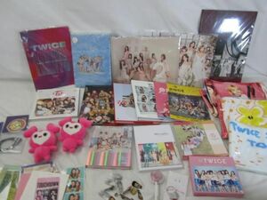 【同梱可】中古品 韓流 TWICE Yes or Yes CD パンフレット マフラータオル 等 グッズセット