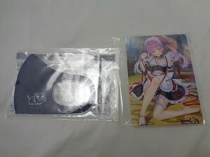 【同梱可】優良品 タレントグッズ ホロライブ 湊あくあ のみ あくありうむ。 アクリルボード NEKOマスク＆ケース 2点