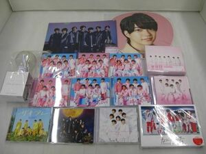 【中古品 同梱可】 なにわ男子 1st Love 初心LOVE 他 CD DVD うちわ 等 グッズセット