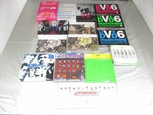 【中古品 同梱可】 V6 DVD CD ASIA TOUR 2010 in JAPAN REDY？ SUPER Very best 等 グッズセット
