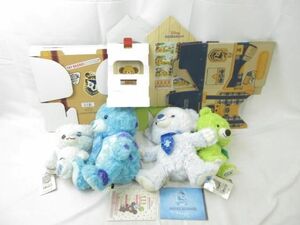 【同梱可】中古品 ディズニー ユニベアシティ モンスターズインク マイク サリー スティッチ 他 ぬいぐるみ 組立BOX