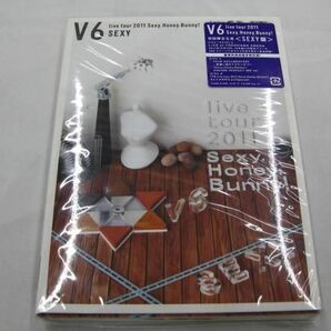 【未開封 同梱可】 V6 live tour 2011 Sexy.Honey.Bunny! 初回限定生産SEXY盤 WALK盤 2点の画像4