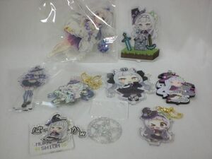 【同梱可】中古品 タレントグッズ ホロライブ 紫咲シオン のみ アクリルスタンド アクリルキーホルダー 等 グッズセ