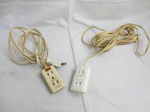 【同梱可】中古品 家電 電源タップ 延長コード コンセント グッズセット_画像4