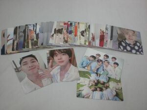 【同梱可】中古品 韓流 防弾少年団 BTS 2021 Holiday Collection 他 ミニフォトカード 65枚 グッズセット