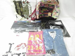 【同梱可】中古品 AAA Nissy glamb デニムシャツ 2ndユニフォーム Tシャツ リュック 等 グッズセット