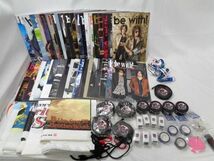 【同梱可】中古品 B’z のみ 会報 ver.102〜138 ろうそく スタンプ ハンコ クリップ テープ 等 グッズセット_画像1