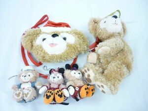 【同梱可】中古品 ディズニー ダッフィー シェリーメイ ミッキーミニー ハロウィン ぬいぐるみストラップ 初期 ぬい