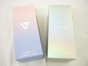 【同梱可】中古品 韓流 SEVENTEEN OFFICIAL LIGHT STICK 1 2 ペンライト 動作品 グッズセット