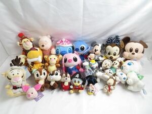 【同梱可】中古品 ディズニー ミッキー スティッチ グーフィー ティガー 他 ぬいぐるみ グッズセット