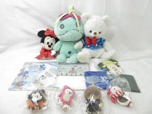 【同梱可】中古品 ディズニー ユニベアシティ スクランプ ミニー 他 ぬいぐるみ ぬいぐるみバッジ パペット 等 グッ