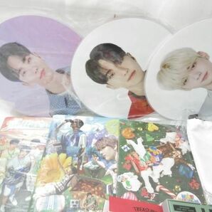 【同梱可】訳有 韓流 SEVENTEEN NCT127 TREASURE 他 うちわ ペンライト アクリルスタンド CD 等 グッズセットの画像2