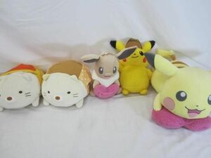 【まとめ売り 中古品】 ホビー ポケモン 名探偵ピカチュウ ピカチュウ すみっコぐらし イーブイ ぬいぐるみ 等 グッ