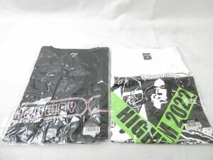 【同梱可】未開封 B’z LIVE GYM 2002 Highway X Tシャツ ブラック ホワイト 2点 グッズセット