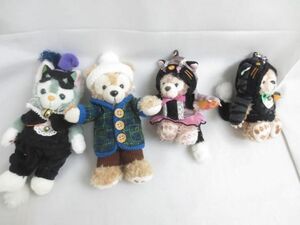 [ including in a package possible ] secondhand goods Disney Duffy jelato-ni other Christmas Halloween soft toy badge etc. goods set 