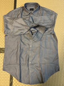 GIORGIO ARMANIワイシャツ【41/16】斜ストライプ
