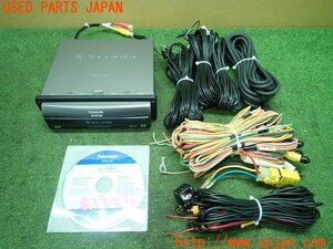 3UPJ=97880502]BMW Z4(BT22 E85)前期 Panasonic パナソニック DVDナビ CN-DV155FD 中古