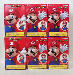 6個セット 新品 未開封品 スーパーマリオ ビッグアクションフィギュア マリオ MARIO 