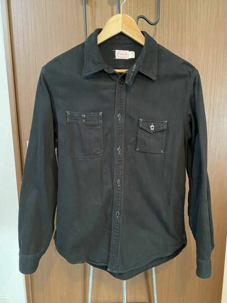 TROPHY CLOTHING ネルシャツ ブラック サイズ15 / トロフィークロージング 黒 ガチャポケ