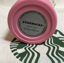 スターバックス　ステンレスタンブラーSAKURA2021 シリコンストラップボトルペタル　355ml Starbucks タンブラー　スタバ　福袋_画像8