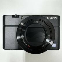 【EB-6085】1円～ SONY ソニー RX100Ⅲ DSC-RX100M3 カメラ Cyber-shot ブラック 箱付き 通電動作確認済み 中古 美品 保管品 状態写真参照_画像2