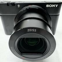 【EB-6085】1円～ SONY ソニー RX100Ⅲ DSC-RX100M3 カメラ Cyber-shot ブラック 箱付き 通電動作確認済み 中古 美品 保管品 状態写真参照_画像8