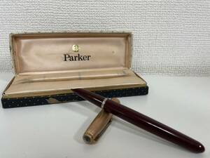 【F-14393】 PARKER 万年筆 1/10 12ct R.GOLD パーカー 筆記未確認 ジャンク扱い