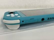 【F-14403】 Nintendo Switch Lite HDH-001 ターコイズ ニンテンドー スイッチ ライト 任天堂 本体・充電器_画像4