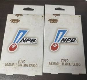 【新品未開封】 2023 Topps NPB Baseball Trading Cards 206 トップス 2箱セット 2Box 定価 6,160円相当