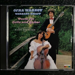 c（RCA 3200円盤）オーフラ・ハーノイ＆ノアバート・クラフト 　チェロ＆ギター　Harnoy Kraft Cello Guitar