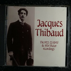 c（Biddulph）ジャック・ティボー　HMV（1922-23）＆Victor（1924）録音集　Jacques Thibaud