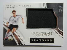 2017 Panini Immaculate Collection Soccer Standard Miroslav Klose/49 ミロスラフ・クローゼ バイエルン ラツィオ FW ドイツ代表_画像1