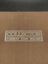 collector coin holder コイン アルバム 現行銭_画像2