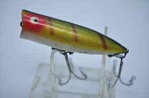 オールド ヘドン チャガースプーク Heddon Chugger Spook L ホワイトベリー 縦ワレ 吹き目