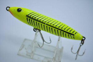 オールド ヘドン セカンドザラ 2nd ザラスプーク Heddon Zara Spook CHT 縦ワレ 吹き目