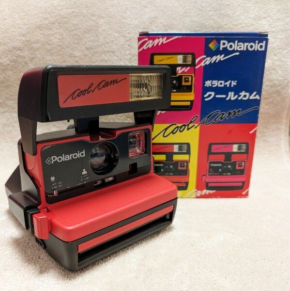 Polaroid Cool Cam 600 ポラロイド　クールカム レッド