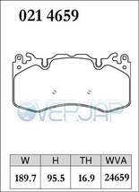 X0214659 DIXCEL Xタイプ ブレーキパッド フロント用 ランドローバー RANGE ROVER VOGUE LM5S 2009/6～2013/2 5.0 V8 Supercharger_画像2