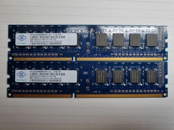 DDR3 4G 2G×2