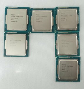 6個セット【ジャンク】Intel CPU 4世代 i5-4440/4590/4690/LGA1150/core i5x7 PCパーツ デスク N031209