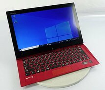 AC付 13.3 SSD512GB SONY VAIO Duo 13 SVD1321A1J/Core i7 4650U/メモリ8GB/OS有 Windows10 ソニー ノート PC S032604K_画像1