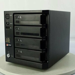 通電確認 データ消去済 HDD4TB 1TBx4 NAS I-O DATA HDL-XR4W/TM3 NAS ネットワーク サーバー ハードディスク アイ・オー・データ S032203の画像2