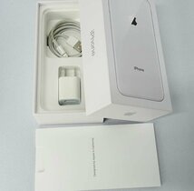 レターパックプラス SIMロック解除 本体割れ 利用制限◯ Apple iPhone8 64GB MQ792J/A シルバー アップル 携帯電話 スマートフォン S030718_画像5