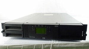 訳あり LTO6 IBM System Storage TS3100 テープ ライブラリー 3573L2U 18R1106 ドライブ ラック サーバー サーバ loader S032213