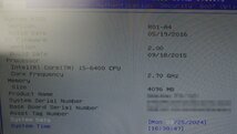 OS無訳あり品 Acer Aspire T3-715/Core i5-6400/メモリ4GB/HDD無/GTX 950 デスクトップ PC パソコン F032601K_画像6