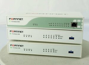 3台セット AC無 初期化済 FORTINET フォーティネット FortiGate FG-60D FG-50E,30E Firewall UTM ネットワーク ファイアウォール S031308