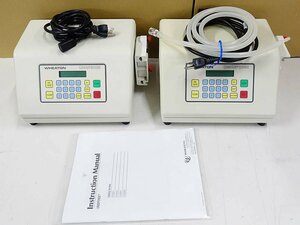 通電確認 Wheaton Unispense 374301 omnispense 375010-B Peristaltic Pump チューブポンプ ウィトン 理化学 研究 実験 分析 試験 S032905