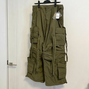 HOUSTON NYLON UK TECHNO PANTS Mサイズ テクノパンツ カーゴパンツ　止血テープ Houston