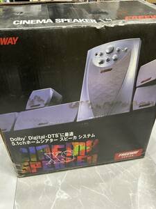 【新品未開封】FREEWAY　FWD-HTS6S（Cinema Speaker XS）5.1ｃｈ　スピーカーシステム